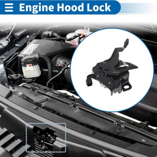 Hood Latch Assembly for Honda Odyssey 3.5L 2014-2017 Engine Hood Latch Lock Release No.74120TK8507 1 Pcs