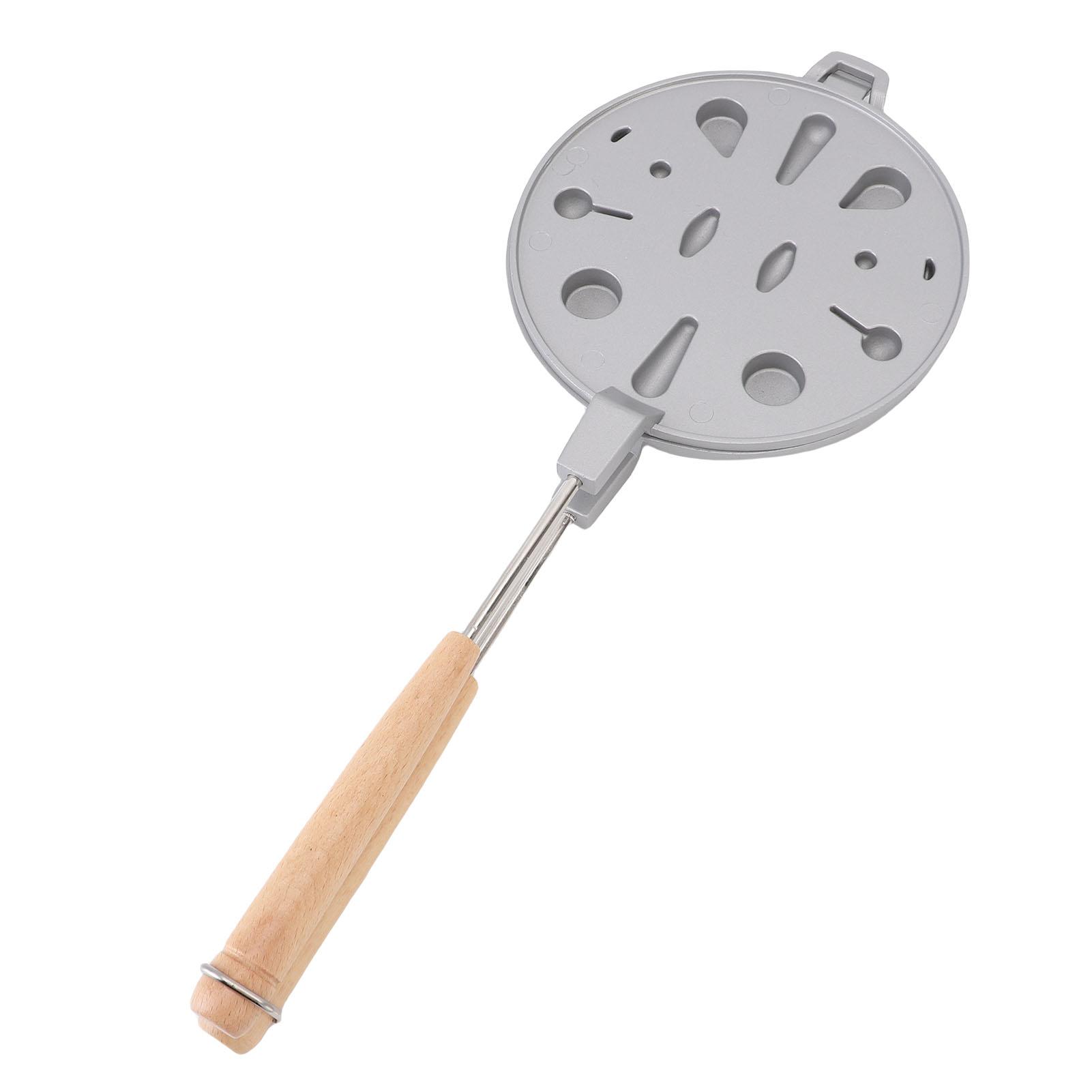 

Форма для печенья «Орешки» из грецкого ореха, 12 отверстий, алюминиевый сплав, дерево, антипригарная, в форме цветка, форма для выпечки для кухни, газовая плита L