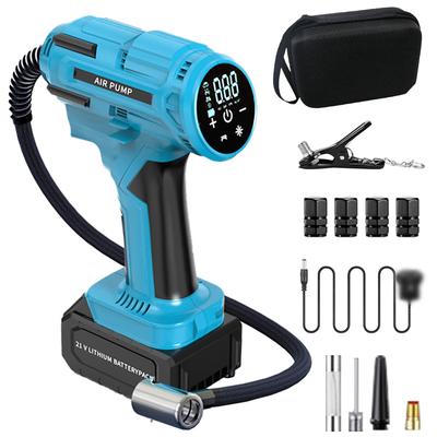Cordless Air Compressor Portable Tire Inflation Pump Tyre Inflator Quick InflationAutomatic