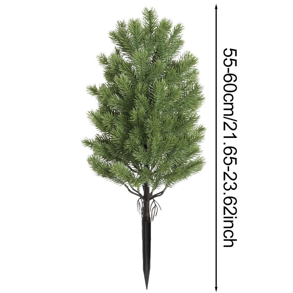 Konstgran Liten Tall Julgran För Hemmets Ytterdörr Hall Terrass Grön Växt Markpinne Dekoration