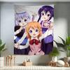 Anime Is the order a rabbit Zeichentrick Wandteppich Wandbehang Dekoration Haushalt Heimdekor Niedliches Anime Dienstmädchen Mädchen Wandteppich