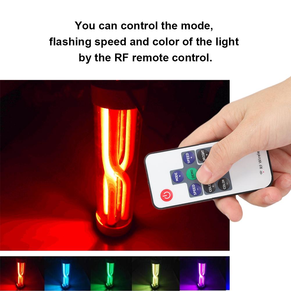 Water Tank Lamp Computer Water Cooled Accessories with Remote Control DG CLED 125mm