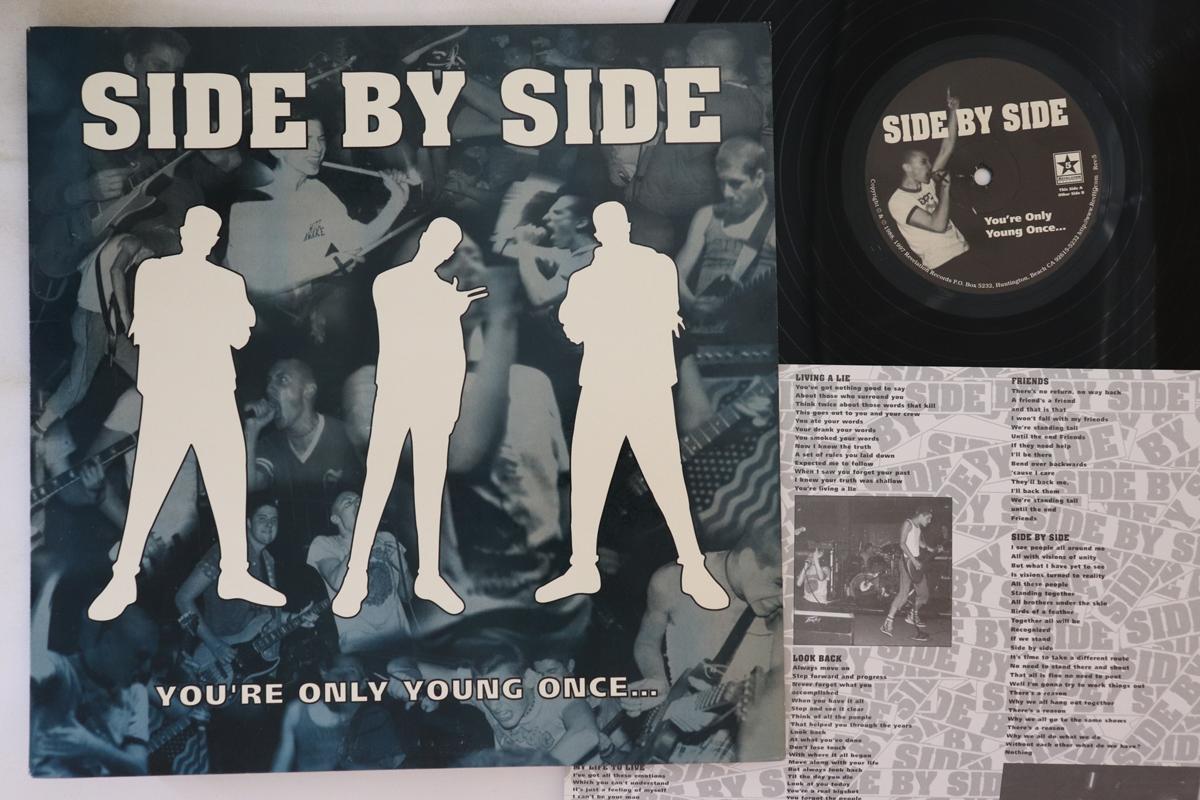 

LP Record SIDE BY SIDE Youre Only Young Once... REV5 REVELATION 1997 US Rock Used