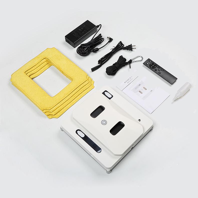 2026 High-Suction Automatic Window Cleaning Robot with Dual Water Spray for Large Areas