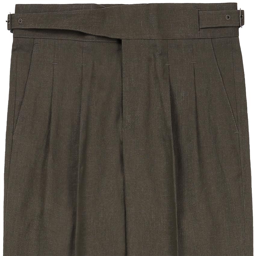 Solti 8S Linen Gurkha Trousers (Brown)