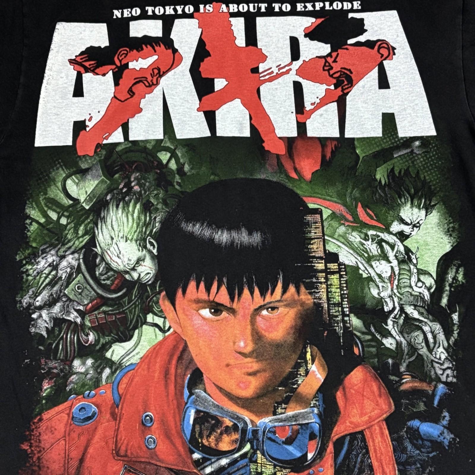 

Vintage Akira Anime AOP All Over Print 80s Single Stitch T-Shirt Mens Womens Tees Top REPRINT 2XL