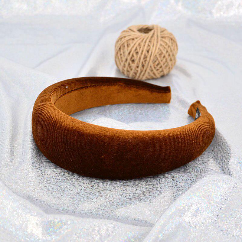 1PC Thick Sponge Velvet Headband Fashion Plastic Hairband Women Ladies Hair Band Hair Accessories