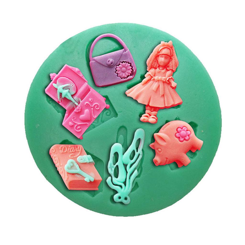 Cake Mould Silicone Material Fondant Molds Chocolate Moulds Baking Accessories 24 Styles Choose for Kitchen Baking Candy