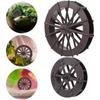 2 stk Fontene Feng Shui Hjul Foss Bordplate Simuleringsmodell DIY Dekor Høytrykksspyler Hjul Innendørs Roterende