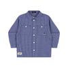 Casual Check Shirt Blue Sa 0203