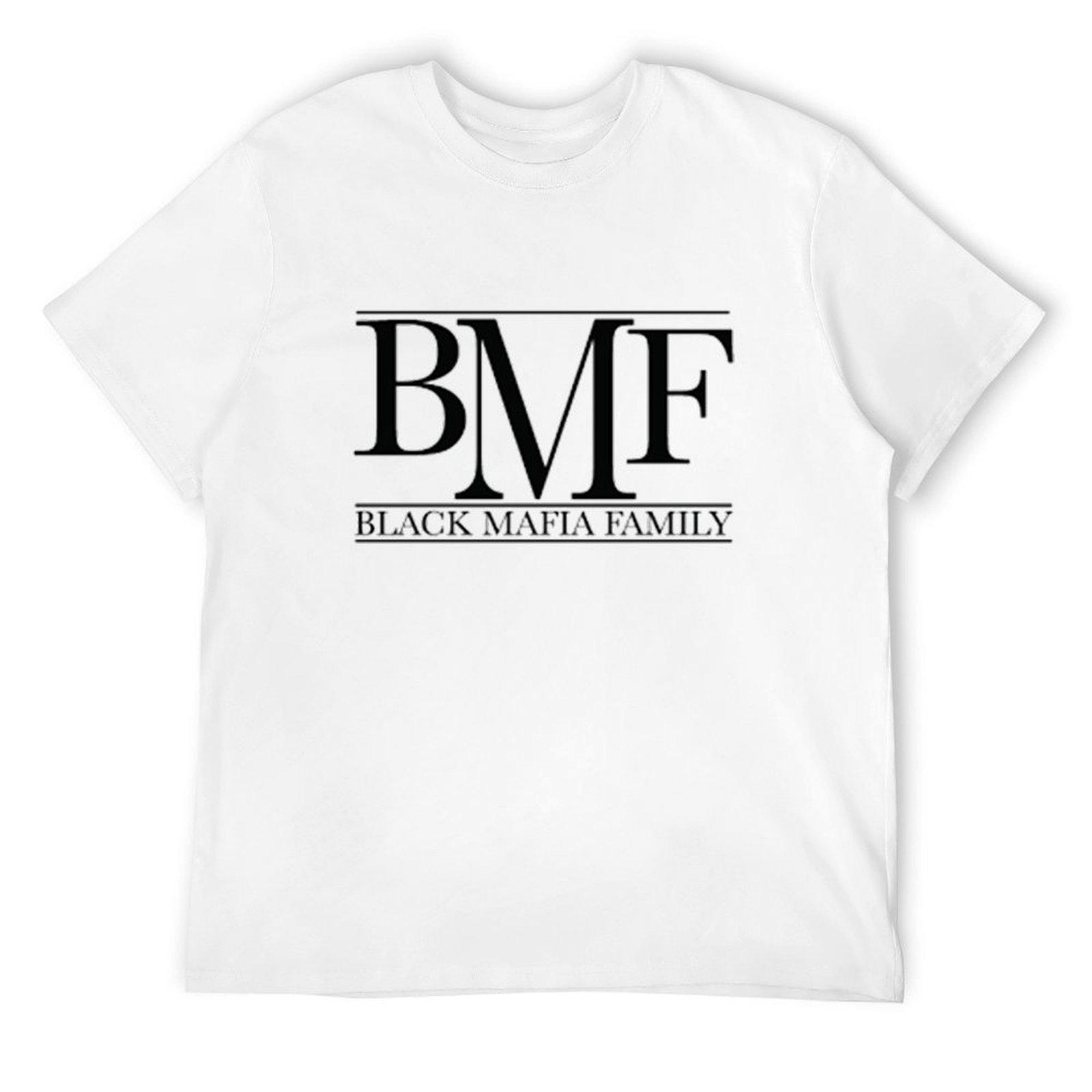 BLACK MAFIA FAMILY BMF Футболка смешные подарки тяжеловесы графические футболки футболки графическая футболка мужские графические футболки S