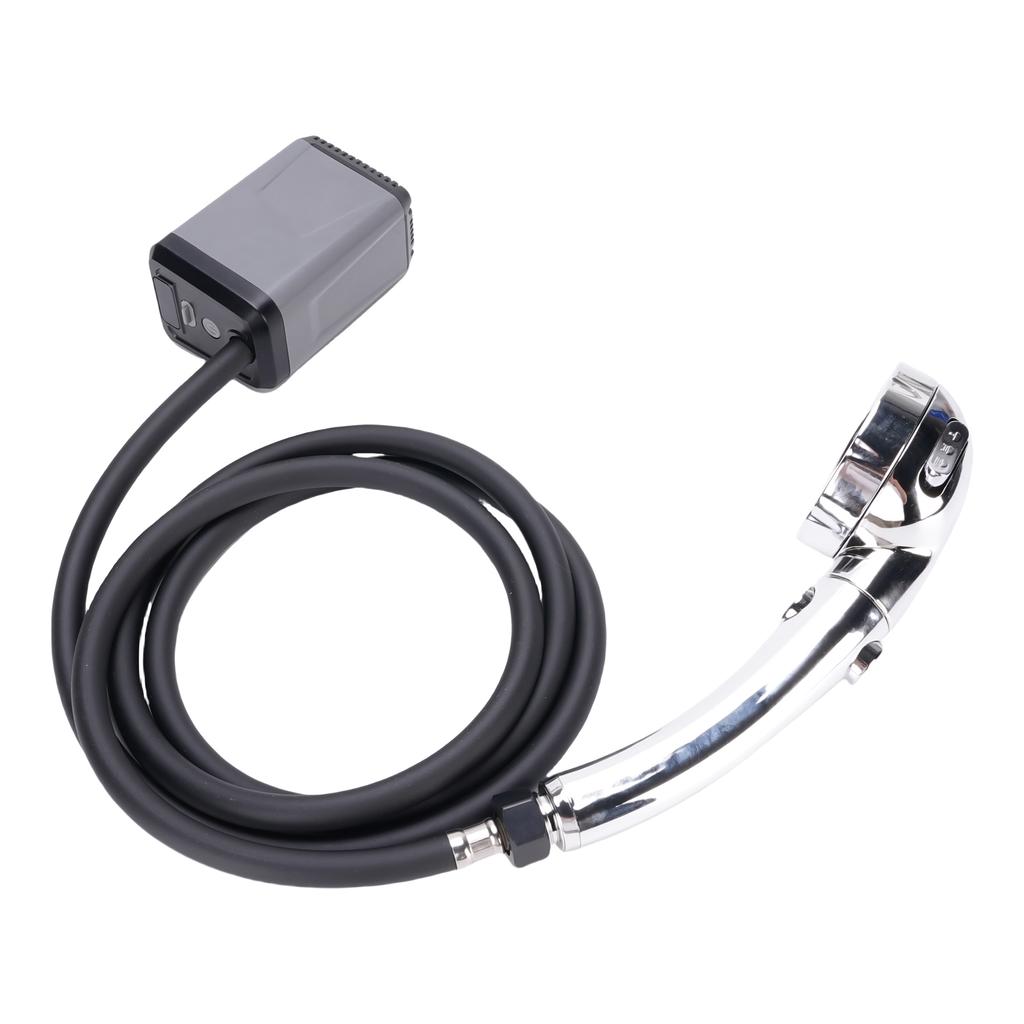Portable Camping Shower Outdoor Electric Shower Pump USB Rechargeable Battery Powered Shower with Display Screen