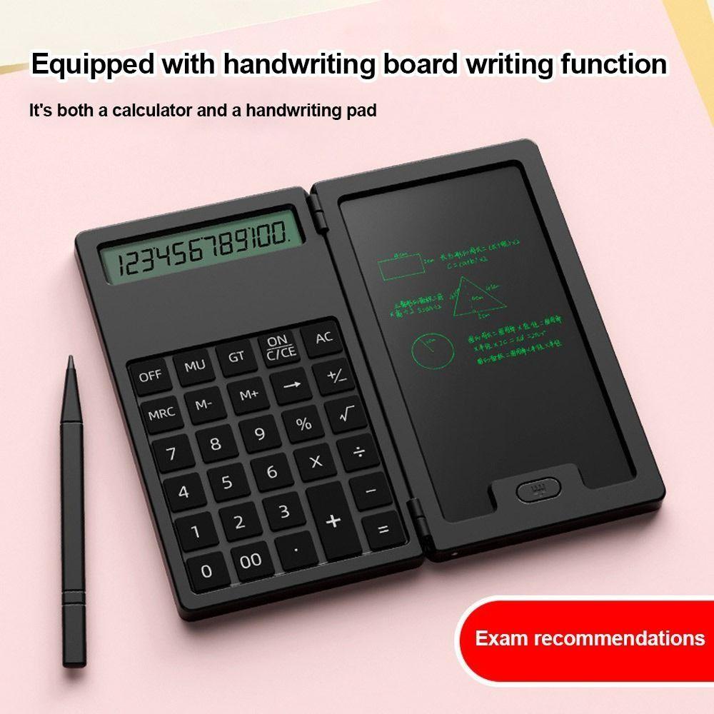 LCD Notepad Math Calculator With Stylus Accounting Calculator Scientific Calculators Students