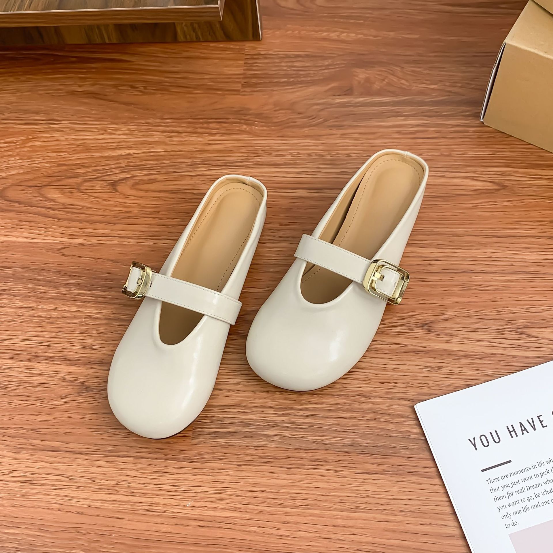 

Серебристые одинарные туфли женские повседневного стиля на толстой подошве с увеличением роста, туфли Мюли женские для улицы, высококлассный повседневный стиль, модная сумка-голова, женская обувь 35