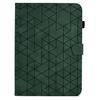A6 For iPad Pro 11 (2024) Case Card Slots Stand Rhombus Auto Wake/Sleep Leather Tablet Cover