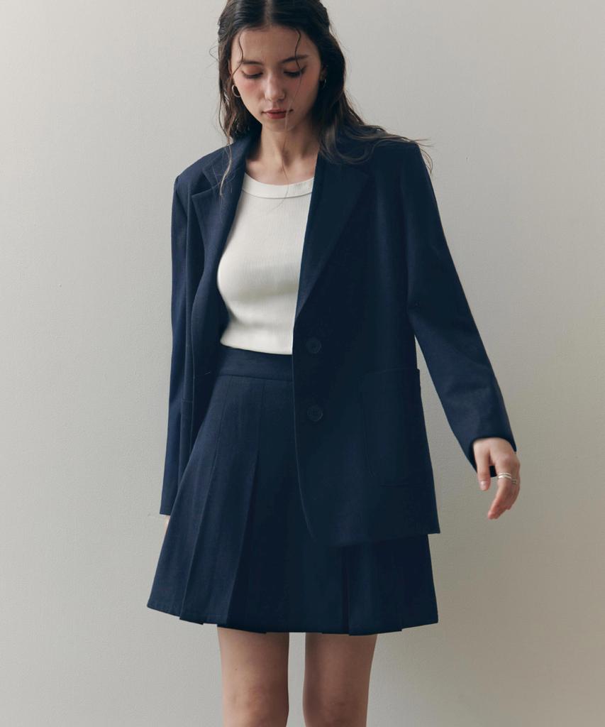 Zero Street [2 Colors] Henny Pleated Skirt
