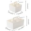 Plastic Divider Basket Multiple Compartments Desktop Arrangement Tabletop Cases Shelf Containers Cosmetic Sorting Cases