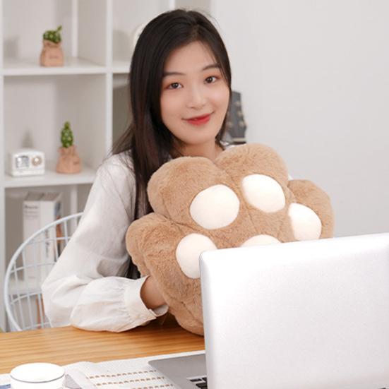 Cat Paw Pillow Quilt Blanket 3 In 1 Design Hands Warmers Thick