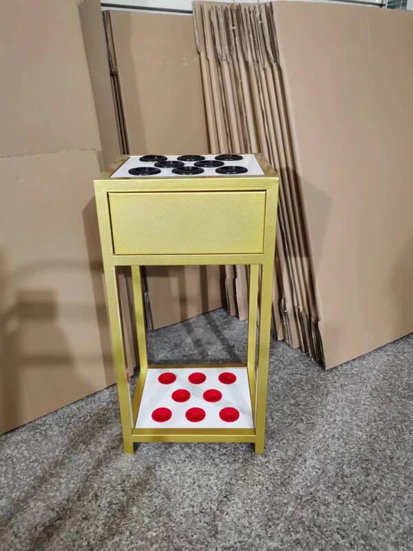 Nanogold 8-Hole Floor Billiard Cue Rack