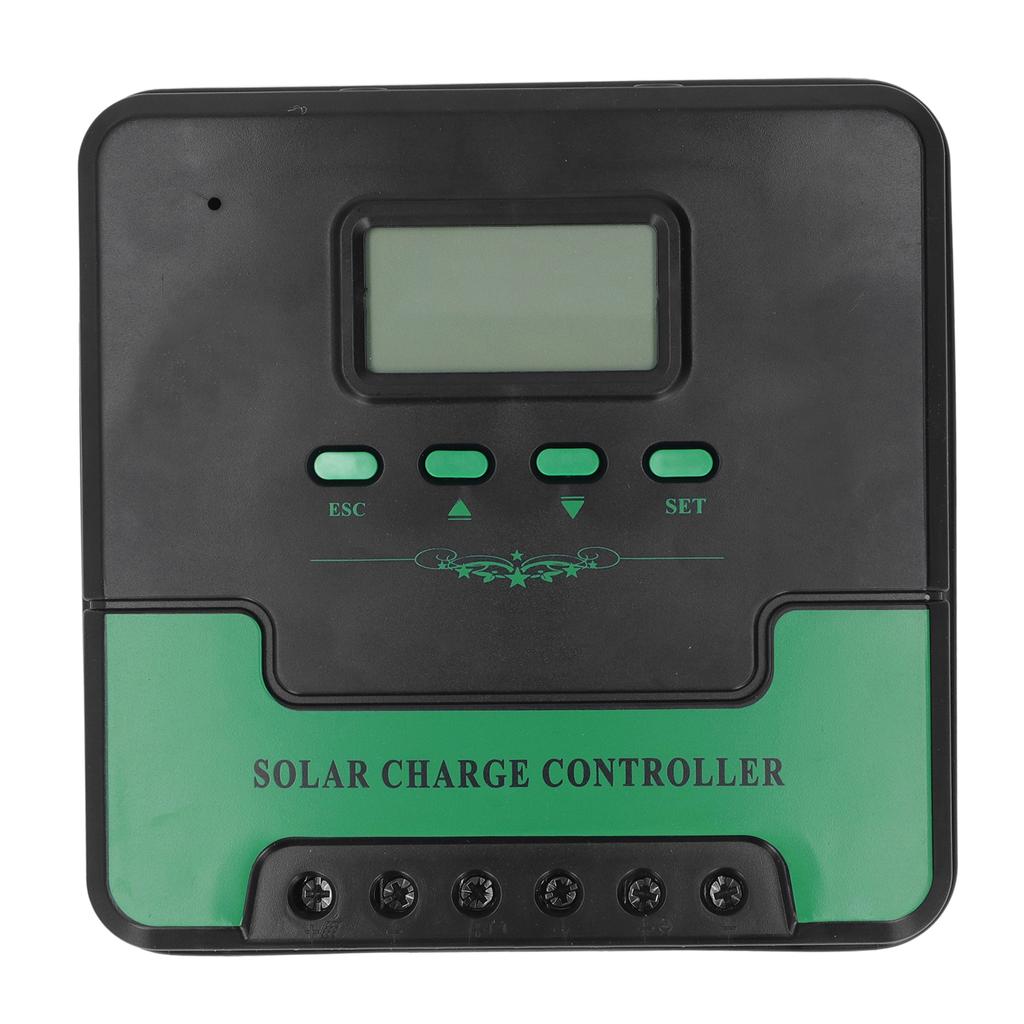 MPPT Solar Charge Controller 12V 24V Automatic Identification LCD Panel Regulator Intelligent Lighting Battery Charging