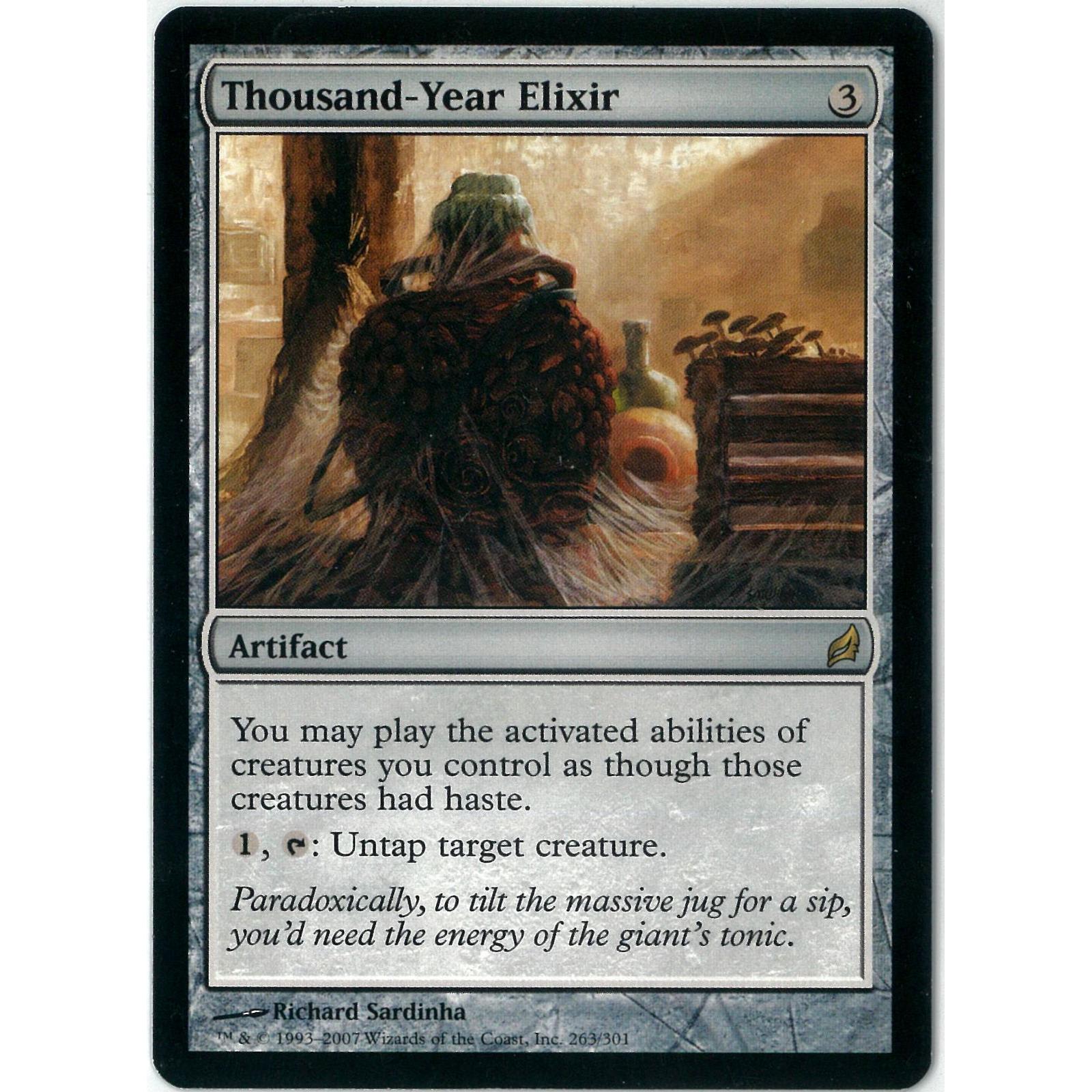 Used MTG/English version/Thousand-Year Elixir/Lorwyn/LRW 263/301