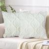 Scandinavian Style Living Room Pillowcase Textured Plush Cushion Case Minimalist Solid Color Pillow Cover Home Decor