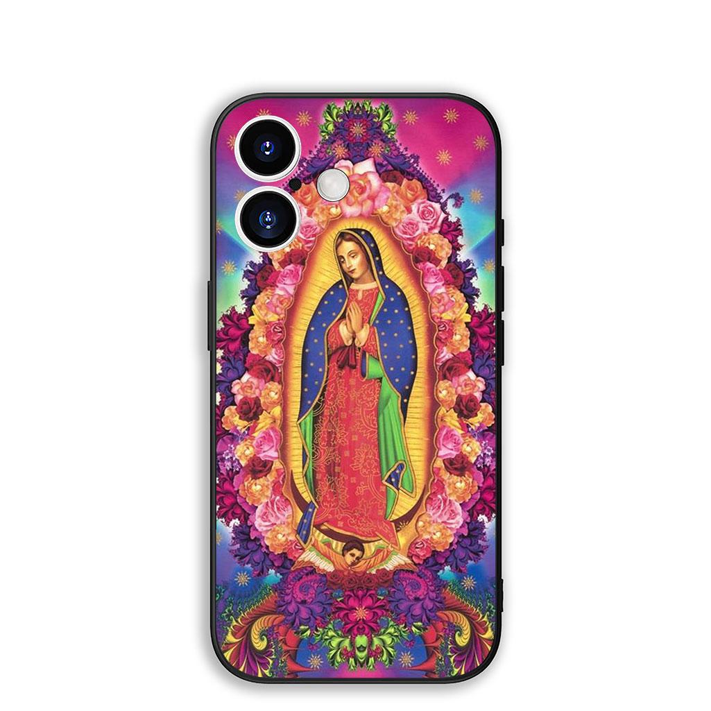 

for Samsung Galaxy Note 20 Ultra 10 8 9 S10 Plus Lite S8 A70 A24 A25 S10E A21S A37 A57 A51 A7 Phone Case Virgen de Guadalupe Galaxy S10
