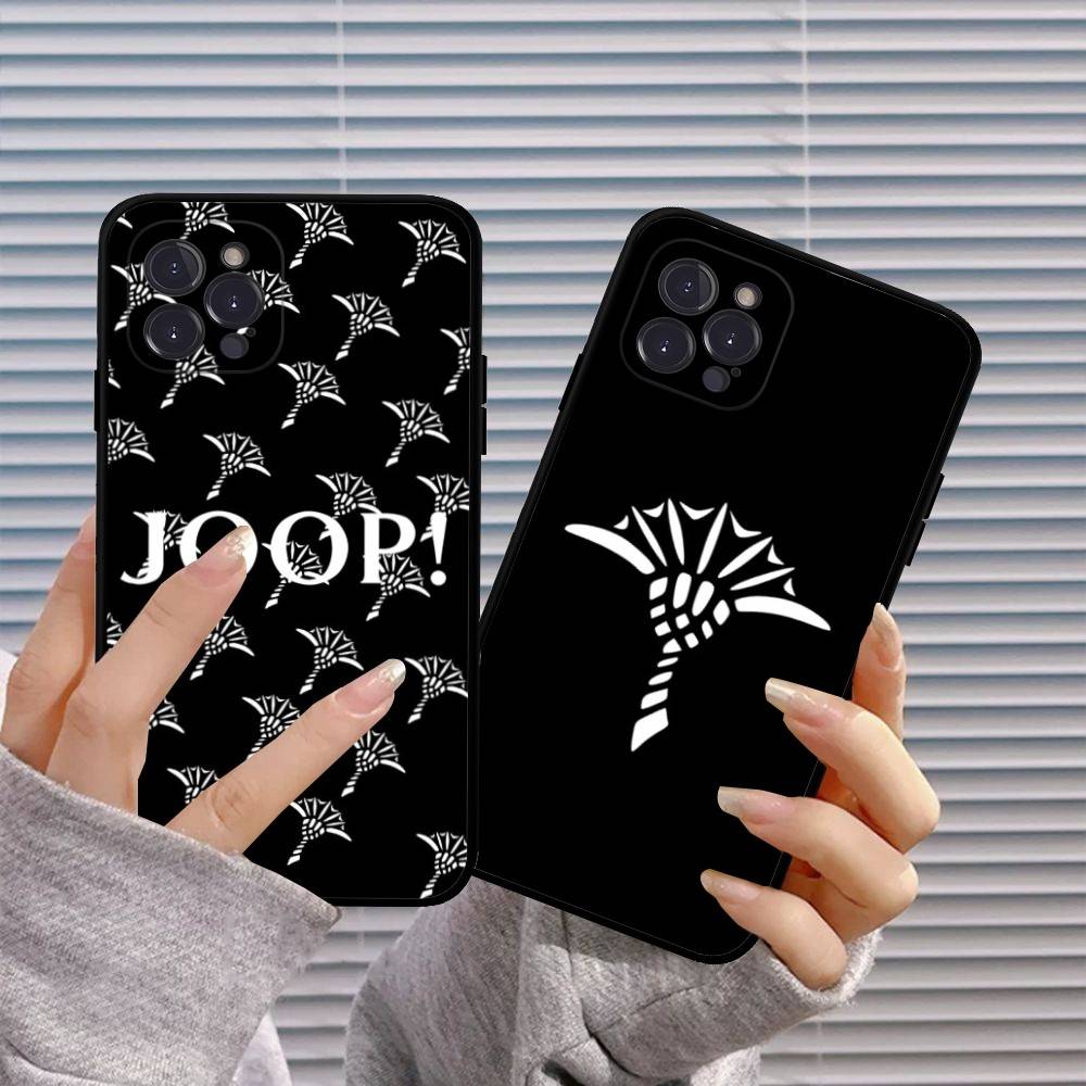 Luxus Mode J-Joop Für IPhone 17 16 15 14 13 12 11 Pro Max 13 17Air Stoßfest Weiche Handyhüllen Coque