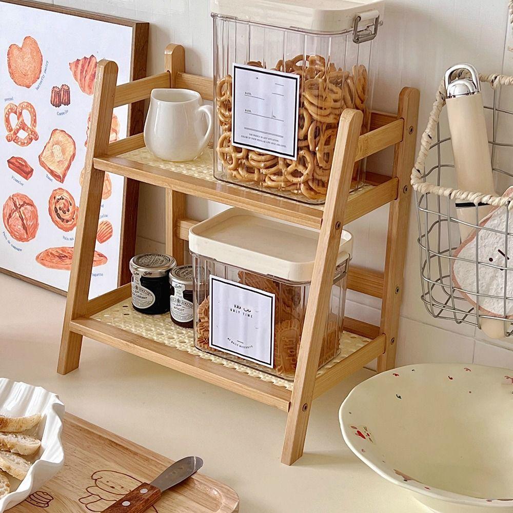 Multifunctional Wooden Storage Shelf Trapezoidal Stationery Rack New Desktop Organizer  Bedroom