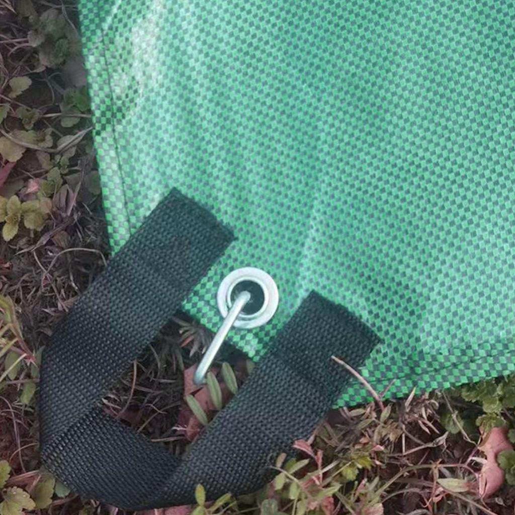 Garden Leaf Tarp Waterproofing Thick Large Size Multifunctional Foldable Yard Leaves Hauling Tarp