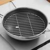 Round 316 Stainless Steel Steaming Rack for Kitchen - Ideal for Steaming Buns and Slices