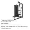 Bofite Dual Function Lat Pulldown and Seated Row Machine