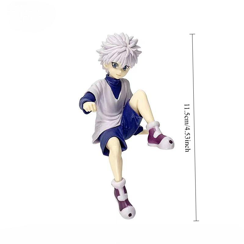 HUNTER X HUNTER Anime Peripheral Model Killua Zoldyck GON FREECSS Kurapika Figure Doll Decorative Ornaments Collect Gifts Toys