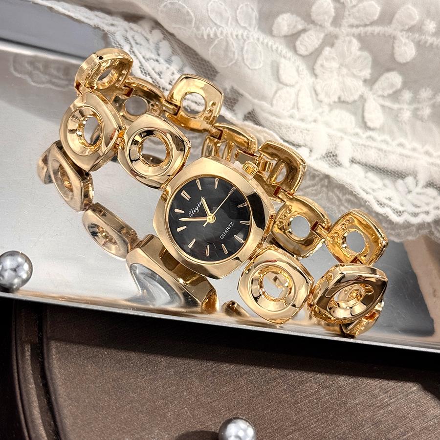 Women Irregular Shaped Bracelet Watch Square Wristwatch