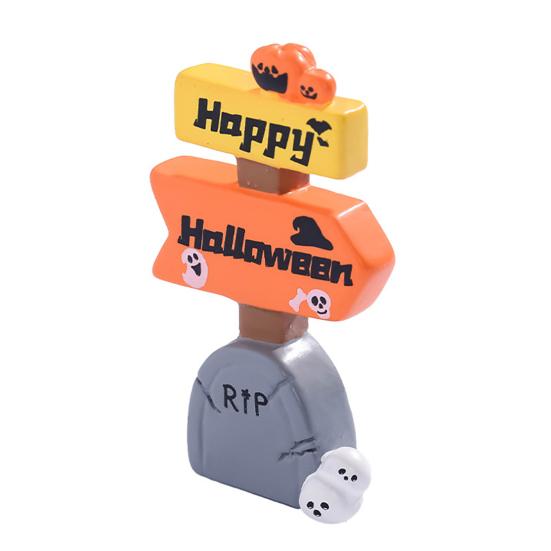 Micro-landscape Ornaments Christmas/Halloween Theme Desktop Decor Landscaping Atmosphere Artifact Vivid B