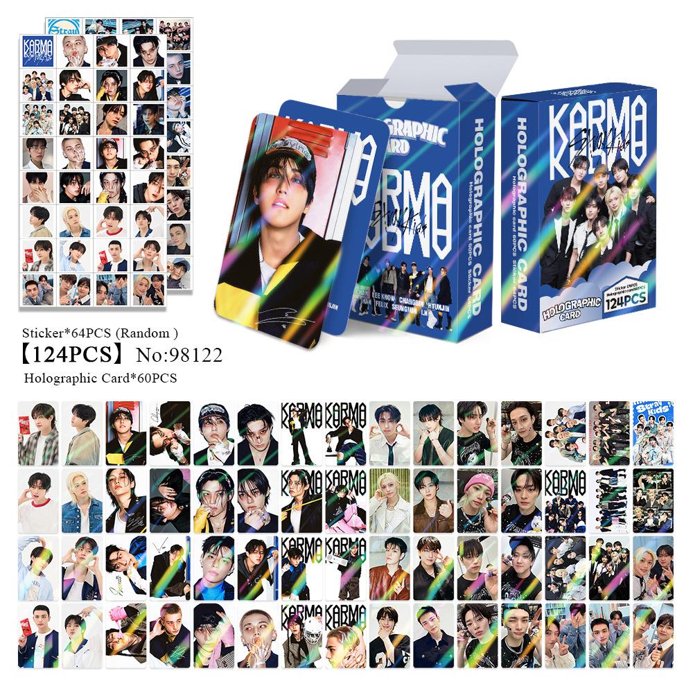 124Pcs  Card Stray Kids Card Boy Group Album "DO IT"Pocards Lomo Hyunjin Felix LeeKnow Han BangChan  Album Fans Gifts