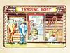 Круті речі для гаража Log Cabin Trading Post металева бляшана табличка Алюміній