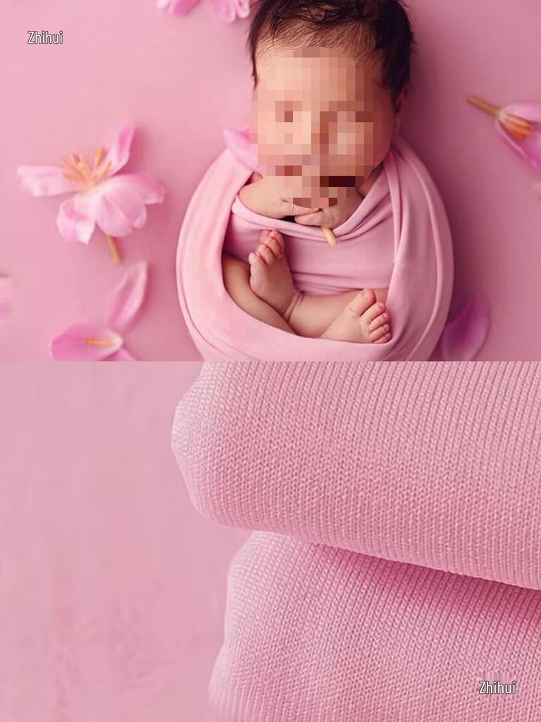 Baby Photography Fabric Props: Milk Wrap, 100-Day Blanket, Full Moon Background