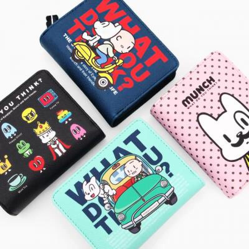 

Munch Double Wallet pink