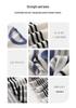 Lekasha Korean Style Striped Cashmere Knit Sweater for Women - Spring & Autumn Fashion
