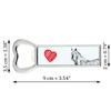 Canadian Horse – Bottle opener with a horse, personalized fridge magnet bottle opener | Art-Dog