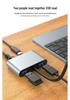 USB-C Ethernet Adapter: 4-in-1 Dock with RJ45, Dual USB Ports, and 60W PD Fast Charge