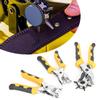 3 Pcs Leather Belt Hole Puncher Forcep Pliers Belt Craft Tool and Metal Belt Button Kit