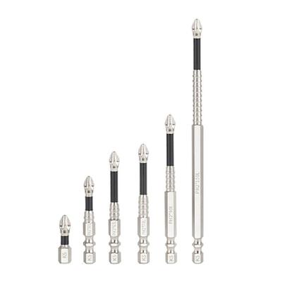 Magnetic Crossing Shape Drill Bits Corrosion Resistant Bit Not Slip Surfaces Accuracy For Various Power Tool Models