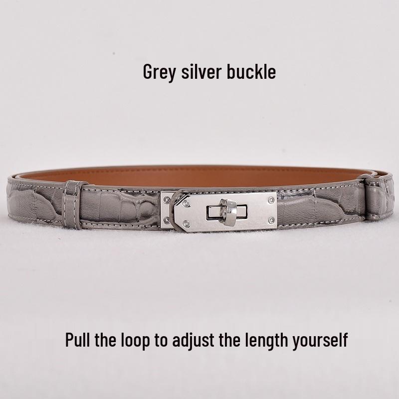 Versatile 2026 Leather Womens Belt For Denim Jeans Korean Fashion Style