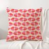 Hot Loving Heart Cushion Cover Natural Linen Organic Fabric DoubleSided Printing Sofa Home Decor Breathable Bed Pillow