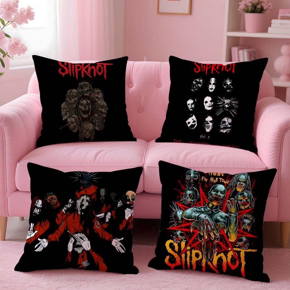 Fashion SSlipknotful Cushion Cover Comfortable Durable Pillow Cover MultiScene for Home Office Car Sofa