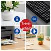 5S Workspace Item Positioning Stickers