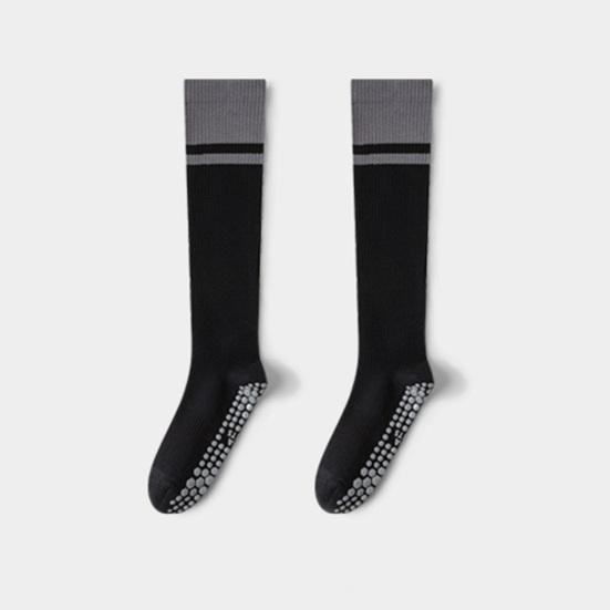 Women Yoga Socks Sports Compression Socks Soft Cotton Knee High Socks with Anti-Slip Grips for Dance Pilates Workout