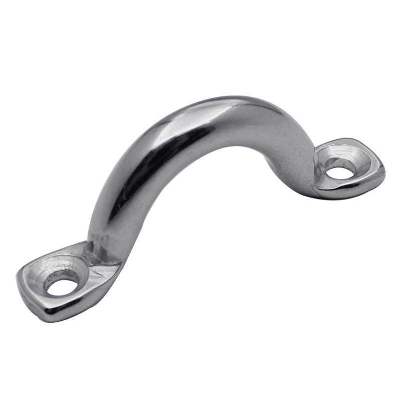 

Stainless Steel Bungee Deck Loop Tie Down Pad Eye Straps for Boat Kayak Deck